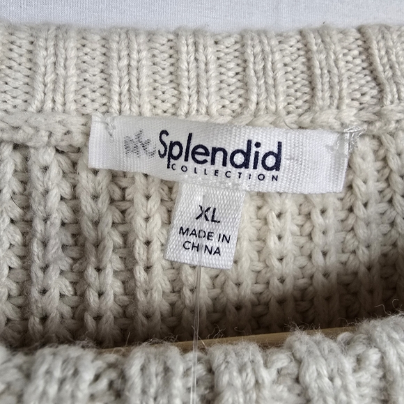 Splendid Thais Fringe Pullover NWT Size XL - Picture 7 of 15